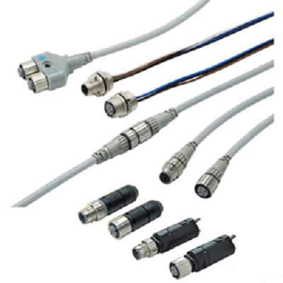 Omron XS5R Series Plug for Use with XS5 Cables [XS5R-D427-5]; 252-6995