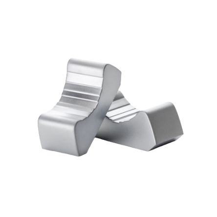 Sifam Snap-In Slide Switch On-Off Knob [02/LK110 08 CHROME]; 252-7014