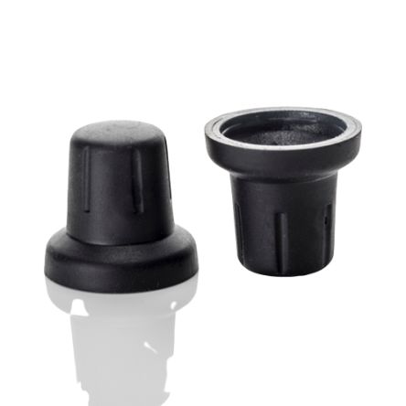 Sifam 17mm Black Potentiometer Knob for 6mm Shaft D Shaped, 3/07/DRN170 006 BLACK [3/07/DRN170 006 BLACK]; 252-7020