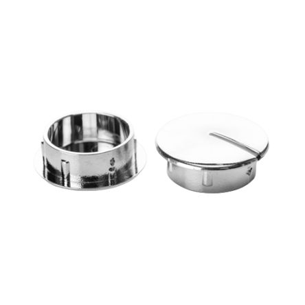 Sifam 21.5mm Various Potentiometer Knob Cap, C211 CHROME [C211 CHROME]; 252-7031