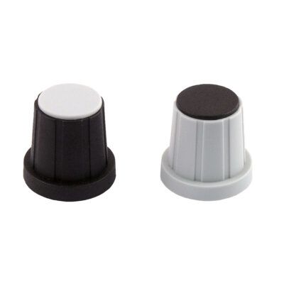 Sifam 18.5mm Black Potentiometer Knob for 14mm Shaft D Shaped, DCN150 006 BLACK/005 [DCN150 006 BLACK/005]; 252-7035
