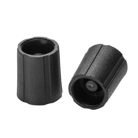 Sifam 11.5mm Black Potentiometer Knob for 6mm Shaft Splined, TP110 006/13 BLACK/005 [TP110 006/13 BLACK/005]; 252-7041