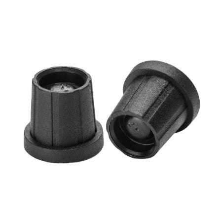 Sifam 18.5mm Black Potentiometer Knob for 14mm Shaft Splined, TPN150 006/13 BLACK/005 [TPN150 006/13 BLACK/005]; 252-7042