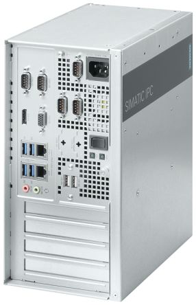 Siemens 6AG4025, Industrial Computer, 350W, Intel Pentium G4400 3.3 GHz, 4000 MB, 2 Windows [6AG40250AB100BB0]; 252-7262