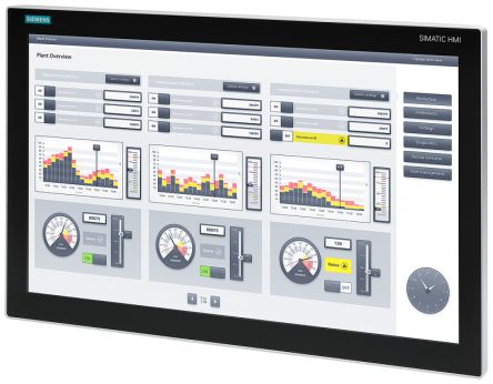 Siemens SIMATIC Series IFP2400 V2 PRO Flat Panel - 23.8 in, TFT Display, 1920 x 1080 [6AV78637MA142AA0]; 252-7325