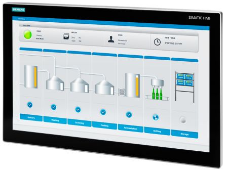 Siemens SIMATIC Series IFP2400 V2 PRO Flat Panel - 23.8 in, TFT Display, 1920 x 1080 [6AV78637MA172NA0]; 252-7332