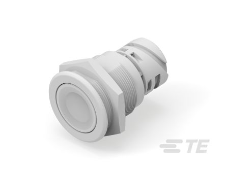 TE Connectivity KISSLING TS Series Illuminated Push Button Switch, On-Off, Through Hole, 32V dc, IP6K9K [TS-211-BL12]; 252-7530