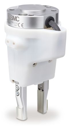 SMC 2 Finger Double Action Pneumatic Gripper, JMHZ2-16D-X7400B-TM, Parallel Gripping Type [JMHZ2-16D-X7400B-TM]; 252-8300