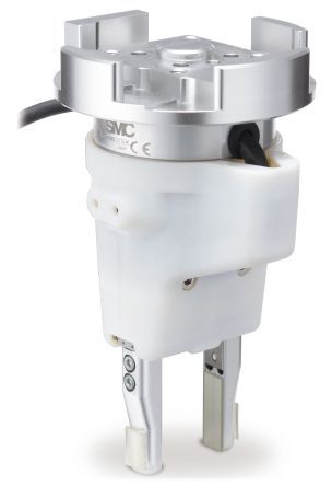 SMC 2 Finger Double Action Pneumatic Gripper, JMHZ2-16D-X7400B-ASSISTA-P, Parallel Gripping Type [JMHZ2-16D-X7400B-ASSISTA-P]; 252-8304