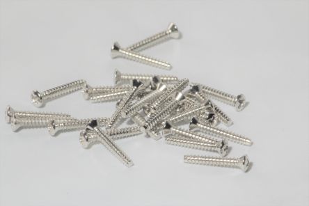 Hammond Phillips Oval Self-Tapping, Self-Drilling & Thread-Forming Screw x 15.90mmx0.625in [1593MS100]; 252-8324