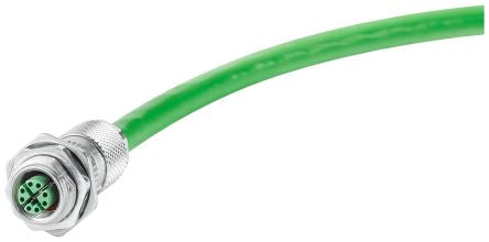 Siemens Socket Ethernet Connector, Cable Mount, Cat6a Straight 4 x 2 Port 8 -Way [6GK19010DB406AA8]; 253-0809