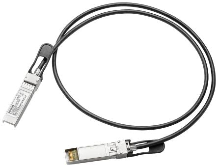 Siemens, 7m, Black SFP+ to Male SFP+, Aluminium foil with a braided tin-plated copper wire screen Shielded, Terminated [6GK59803CB000AA7]; 253-0818