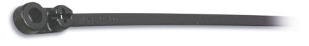 Thomas & Betts Cable Ties, , 356mm x 7.6 mm, Black Nylon, Pk-50 [7TAG009520R0071]; 253-1034