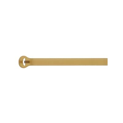 Thomas & Betts Cable Ties, , 137mm x 3.6 mm, Olive Polyamide 4.6, Pk-1000 [7TAG009590R0013]; 253-1055