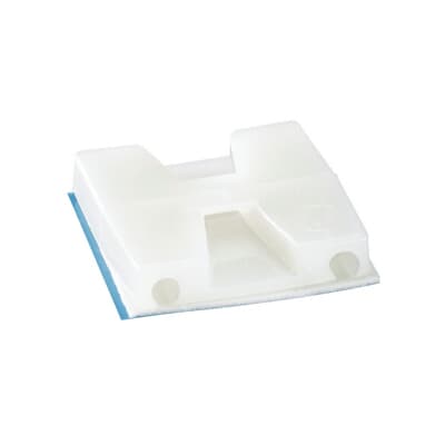 Thomas & Betts Natural Cable Tie Mount 28.6 mm x 28.6mm [7TAG009820R0036]; 253-1126