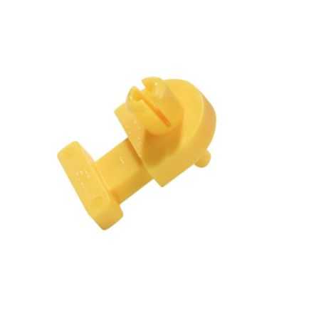 Thomas & Betts Yellow Cable Tie Mount 12.7 mm x 19mm [7TAG009860R0005]; 253-1160