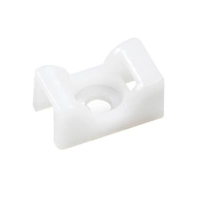 Thomas & Betts Natural Cable Tie Mount 11 mm x 17mm [7TAG009870R0002]; 253-1165