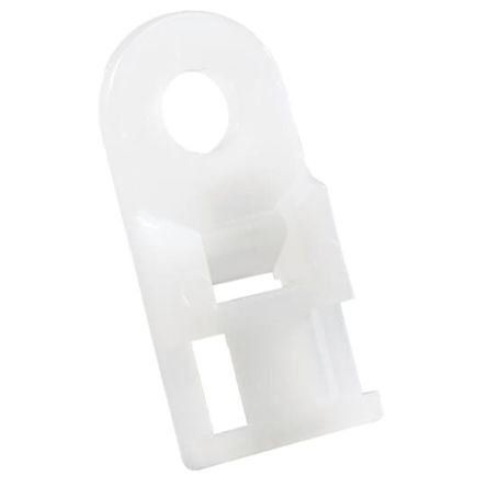 Thomas & Betts Natural Cable Tie Mount 10 mm x 22.4mm [7TAG009880R0015]; 253-1182