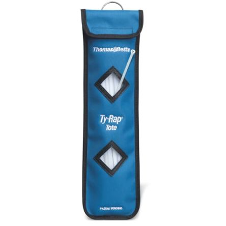 Thomas & Betts Cable Ties, , 360.5mm x 4.8 mm, Blue Coated, Pk-1 [7TAG009930R0014]; 253-1201