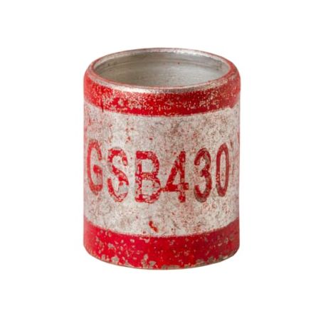 Thomas & Betts Copper Alloy Red Cable Sleeve, 12.7mm Diameter, 11.2mm Length, GSB430 Series [7TAI029060R0005]; 253-1298