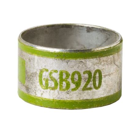 Thomas & Betts Copper Alloy Green Cable Sleeve, 25.4mm Diameter, 11.2mm Length, GSB920 Series [7TAI029070R0038]; 253-1351