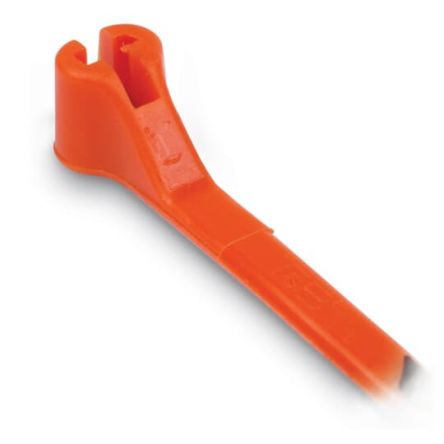 Thomas & Betts Cable Ties, , 208mm x 3.6 mm, Orange Nylon, Pk-1000 [7TAG009160R0006]; 253-1734