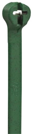 Thomas & Betts Cable Ties, , 137mm x 3.6 mm, Green Nylon, Pk-1000 [7TAG009160R0020]; 253-1746