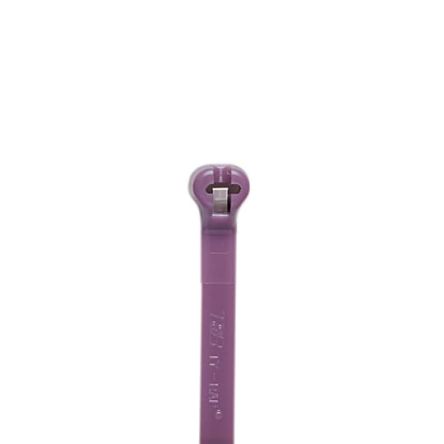 Thomas & Betts Cable Ties, , 186mm x 4.9 mm, Purple Nylon, Pk-1000 [7TAG009270R0017]; 253-1776