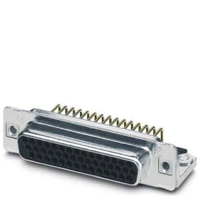 Phoenix Contact 44 Way Angled Panel Mount D-sub Connector Socket, 2.29mm Pitch [1655205]; 253-2360