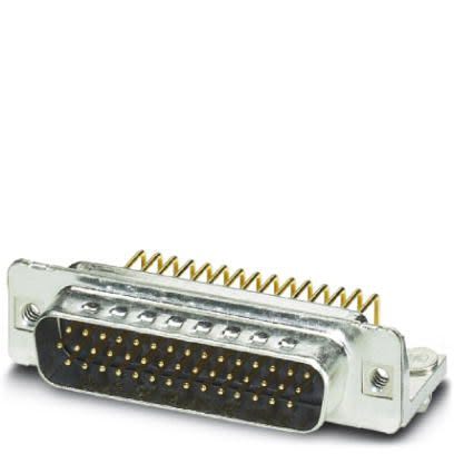 Phoenix Contact 44 Way Angled Panel Mount D-sub Connector Plug, 2.29mm Pitch [1655218]; 253-2361