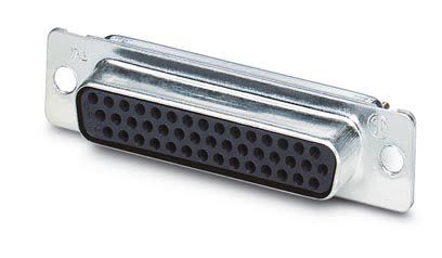 Phoenix Contact 44 Way Panel Mount D-sub Connector Socket, 1.98mm Pitch [1655221]; 253-2362