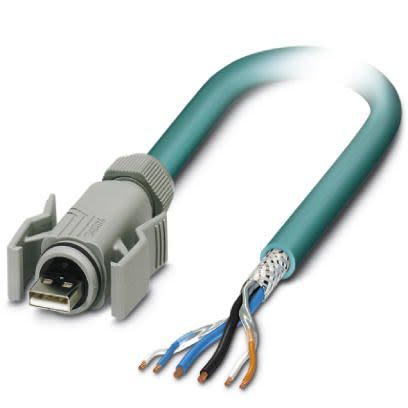 Phoenix Contact , Male USB A to Unterminated, 1m [1655742]; 253-2371