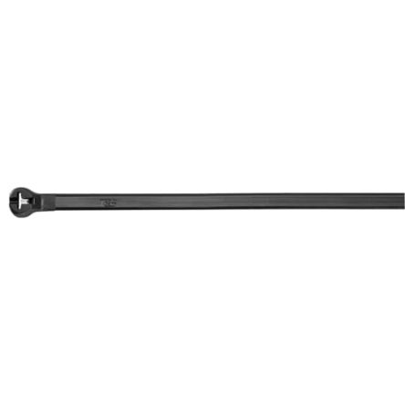 Thomas & Betts Cable Ties, , 277mm x 3.6 mm, Black Nylon, Pk-1000 [7TCG009120R0006]; 253-2444