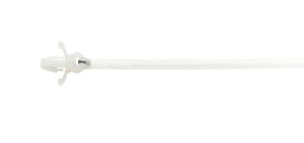 Thomas & Betts Cable Ties, , 152mm x 3.6 mm, Natural Nylon, Pk-1000 [7TCG009460R0104]; 253-2493