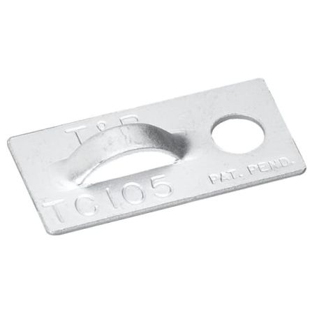 Thomas & Betts Self Adhesive Metallic Cable Tie Mount 13.2 mm x 25.4mm [7TCG009500R0034]; 253-2497