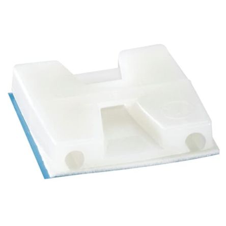 Thomas & Betts Self Adhesive Blue Cable Tie Mount 28.6 mm x 28.6mm [7TCG009500R0040]; 253-2499