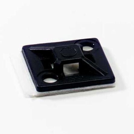 Thomas & Betts Self Adhesive Black Cable Tie Mount 19 mm x 19mm [7TCG009790R0012]; 253-2534