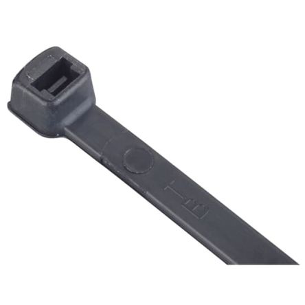Thomas & Betts Cable Ties, , 215mm x 4.8 mm, Black Nylon, Pk-1000 [7TCG054360R0236]; 253-2578