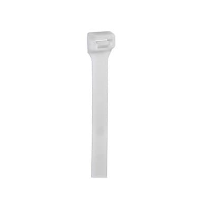 Thomas & Betts Cable Ties, , 300mm x 13.2 mm, Natural Nylon, Pk-50 [7TCG054360R0353]; 253-2605