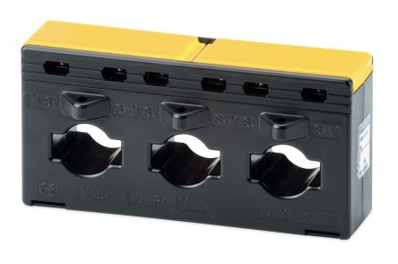 Socomec TCB3 22-30 Series Bar Through Current Transformer, 250A Input, 250:5, 5 A Output, 22mm Bore [192T3425]; 253-3679