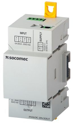 Socomec Analogue I/O Module For Use With DIRIS B [48290031]; 253-3724
