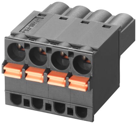 Siemens Terminal Block for Use with SCALANCE, DC [6GK59801DB100AA5]; 253-4077