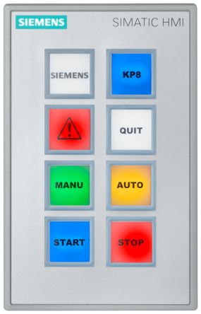 Siemens SIMATIC Series KP8F HMI Key Panel -, Key Panel Display [6AV36883AF370AX0]; 253-4080