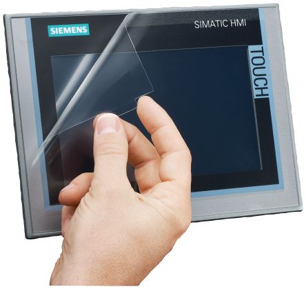 Siemens Protective Film For Use With HMI MP277 8" touch Up To Product Version "ES 14", PLC Siemens S7 [6AV66713CC000AX0]; 253-4114