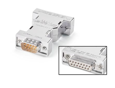 Siemens Connector For Use With HMI All SIMATIC HMI RS 422 Interfaces, PLC Siemens S7 [6AV66718XJ000AX0]; 253-4132