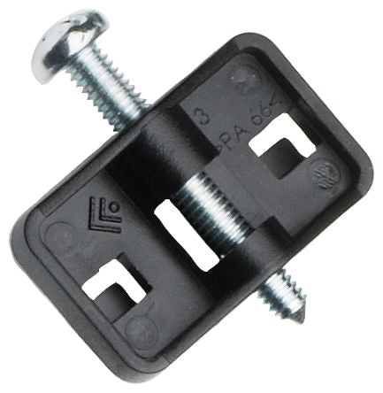 Siemens Mounting Bracket For Use With HMI OP7, OP17, OP73, OP77A/B, TD17, TP/OP17x, PLC Siemens S7 [6AV66718XK000AX2]; 253-4134