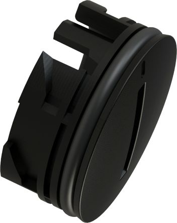 Flexicon Circular Lid, Blanking Plug, Nylon 6, Black [CNB-BP]; 253-5248