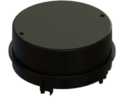 Flexicon Circular Lid, Conduit Box Lid, Nylon 6, Black [CNB-EL]; 253-5249