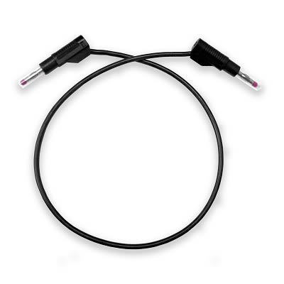 Mueller Electric Test Leads, 20A, 1kV, Black, 24in Lead Length [BU-P4911B-24-0]; 253-7222