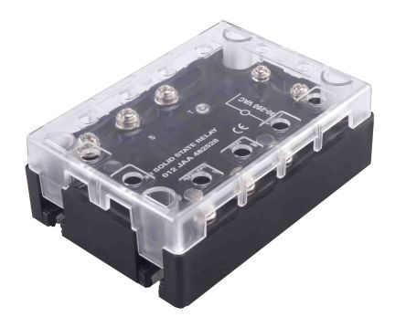 RS PRO Solid State Relay, 50 Amps Load, Panel Mount, Surface Mount, 480 V rms Load [0]; 253-7308